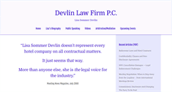 Desktop Screenshot of devlinfirm.com