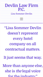 Mobile Screenshot of devlinfirm.com